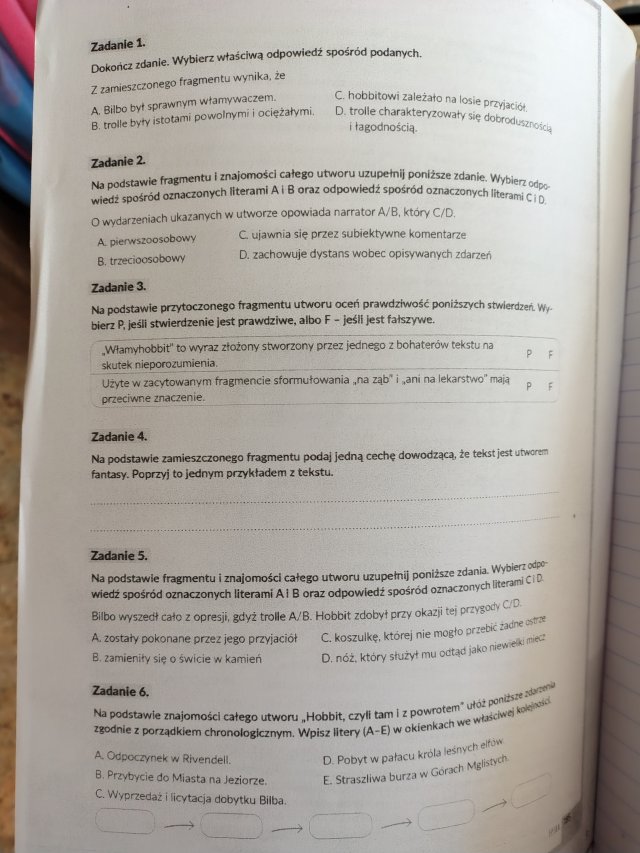 Hobbit czyli .... J polski