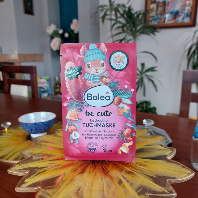 Balea Maseczka do twarzy w płacie, Be Cute