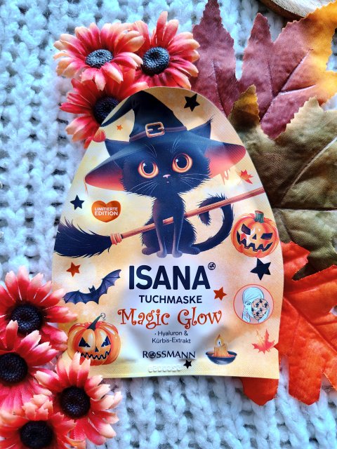 Isana Maska do twarzy w płacie, Magic Glow 