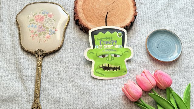 Maxbrands Marketing B.V. Face Sheet Mask, Maseczka do twarzy w płacie, Creepy