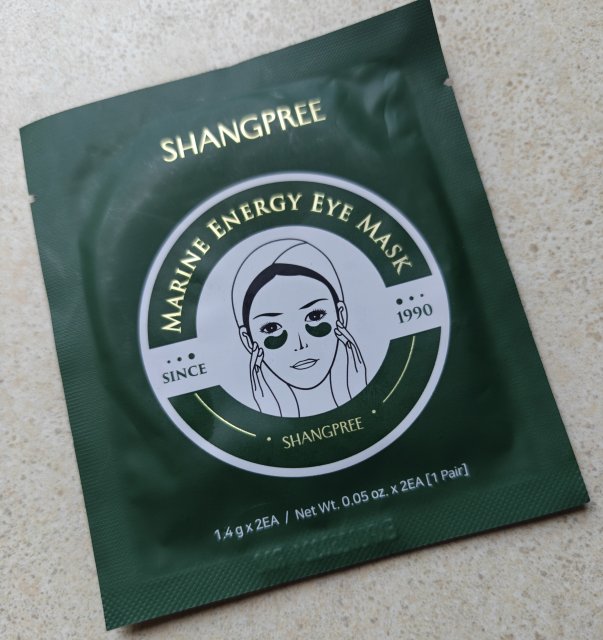 Shangpree Płatki pod oczy, Marine Energy Eye Mask