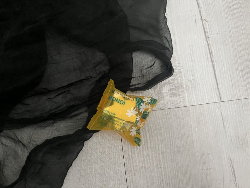 Sephora Kostka musująca do kąpieli, Gwiazdka, Monoi