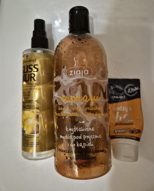 Denkowanie część druga :) Grudzień, kosmetyki w świątecznych opakowaniach lub w świątecznych kolorach: czerwonym, zielonym i złotym 