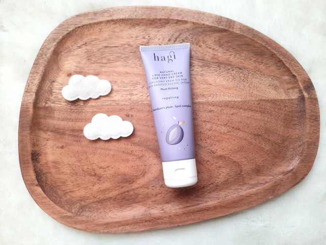 Hagi Cosmetics Krem do rąk, Plum Picking, Lipidowy, Do bardzo suchej skóry rąk