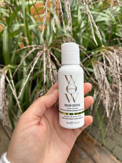 Color WOW Kale-Infused Dream Coctail, Wzmacnajacy koktail do włosów, bez spłukiwania 