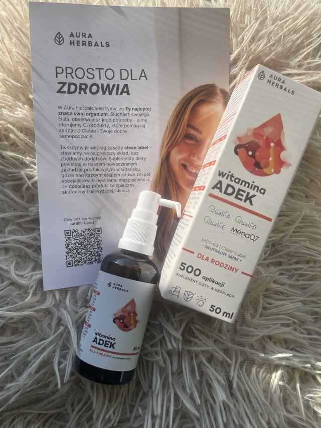 Suplement diety Aura herbals witamina ADEK
