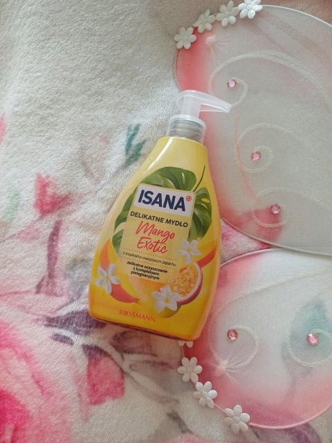 Isana Mydło do rąk w płynie, Mango Exotic