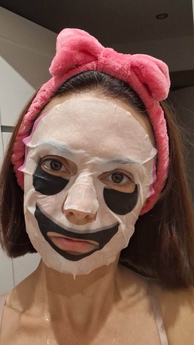 sence beauty Maseczka do twarzy w płacie, Spooky Face Sheet Mask