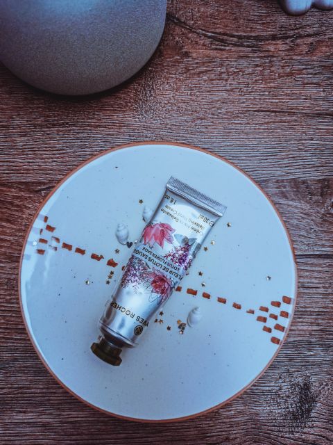 Yves Rocher Krem do rąk, Relaksujący, Kwiat lotosu i szałwia