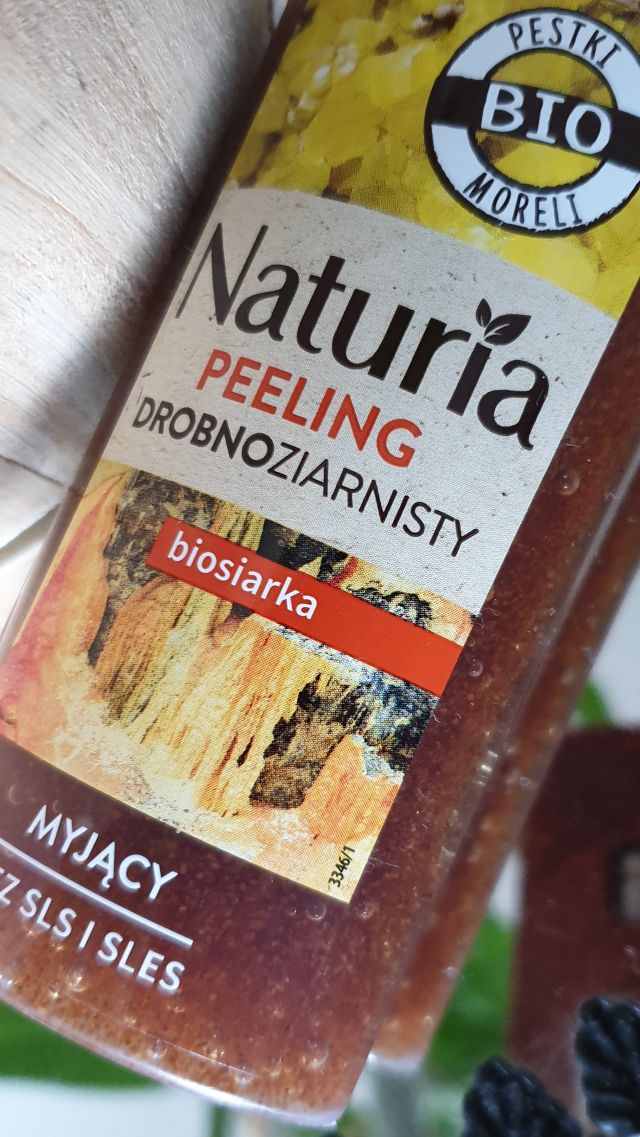 Joanna Naturia, Peeling myjący, Drobnoziarnisty, Biosiarka