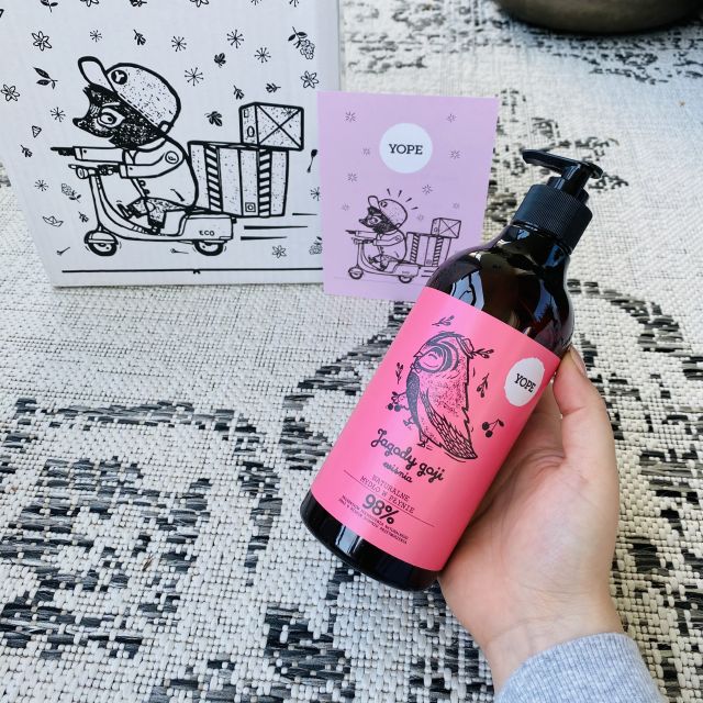 YOPE Mydło w płynie, Jagody goji i wiśnia