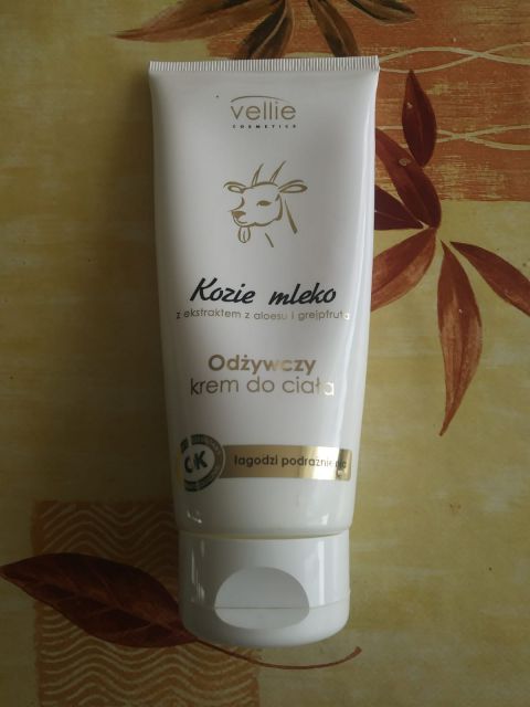 Vellie Cosmetics Krem do ciała, Odżywczy, Kozie mleko