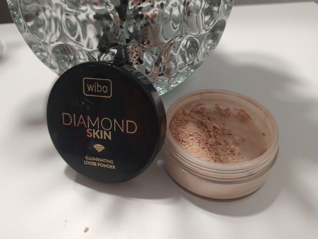 Wibo Diamond Skin, Rozświetlający puder do twarzy, Illuminating Loose Powder