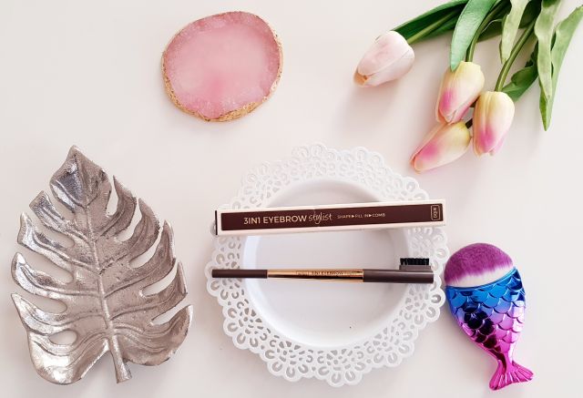 Wibo Kredka do brwi, 3 in 1 Eyebrow Stylist, Dark Brown