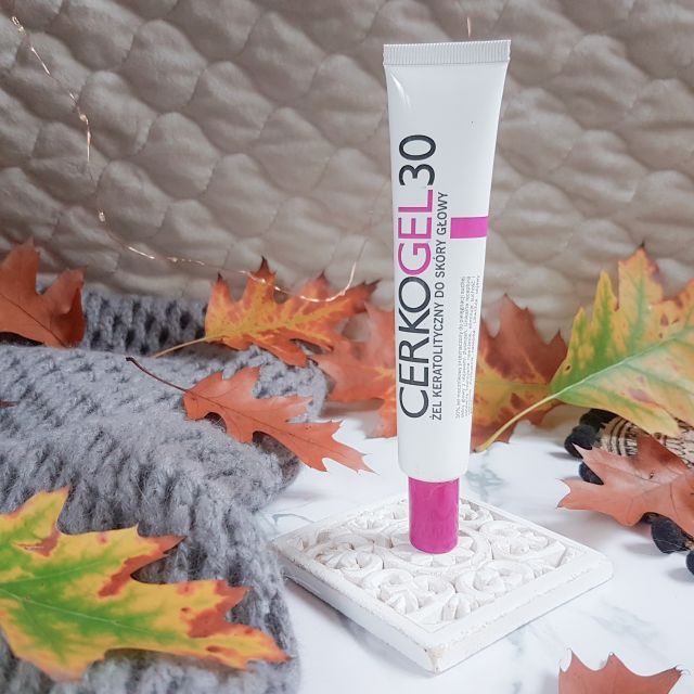 Cerko Cerkogel 30, żel keratolityczny do skóry głowy