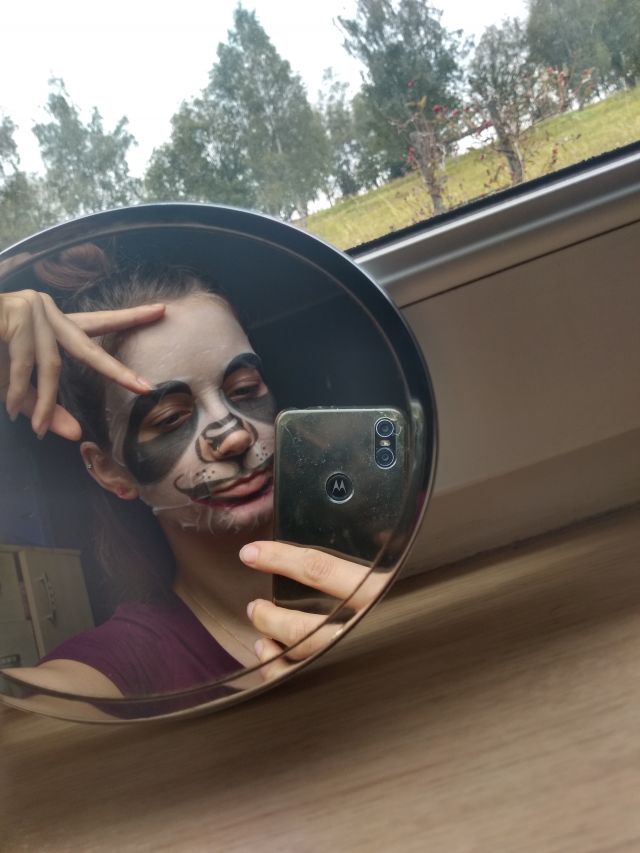 Maseczka #bravepanda