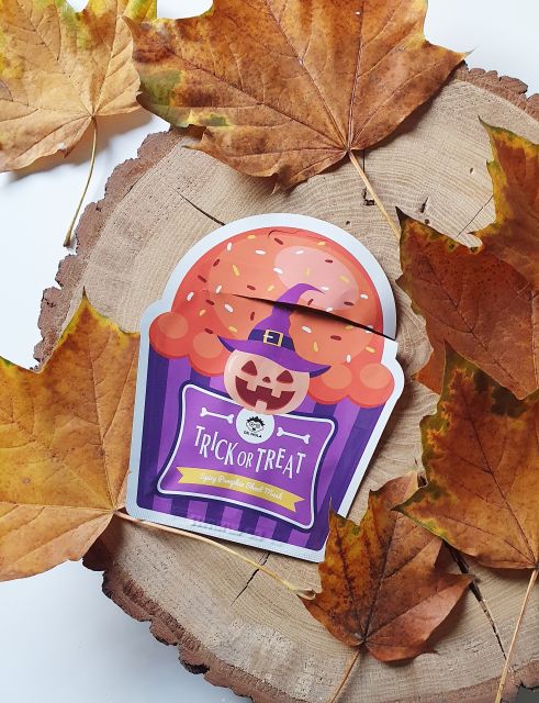 Dr. Mola Maska do twarzy w płacie, Trick or Treat, Spicy Pumpkin