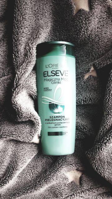L'Oréal Elseve, Szampon do włosów, Magiczna Moc Glinki, Włosy przetłuszczające się z suchymi końcówkami