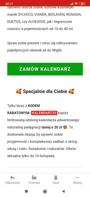 Kalendarz adwentowy - który? 2021