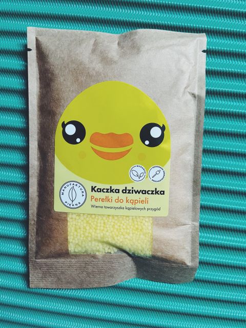 Kaczka dziwaczka manufaktura piękna perełki do kapieli