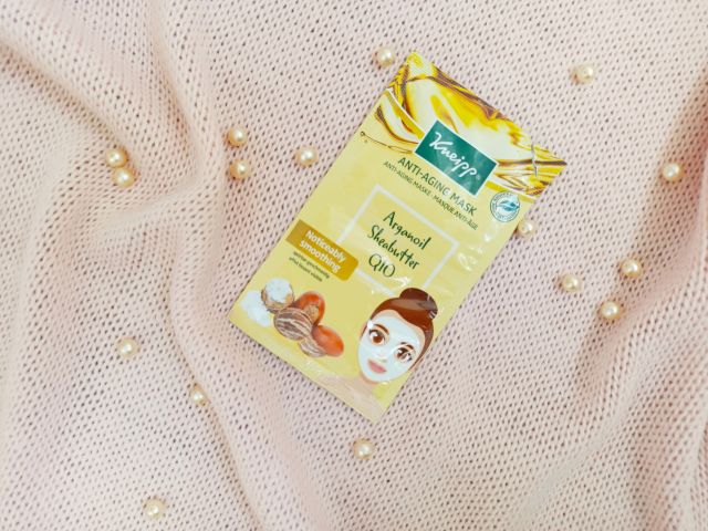 Kneipp Maseczka do twarzy, Anti-Aging Mask, Wygładzająca, Olejek Arganowy, Masło Shea, Q10