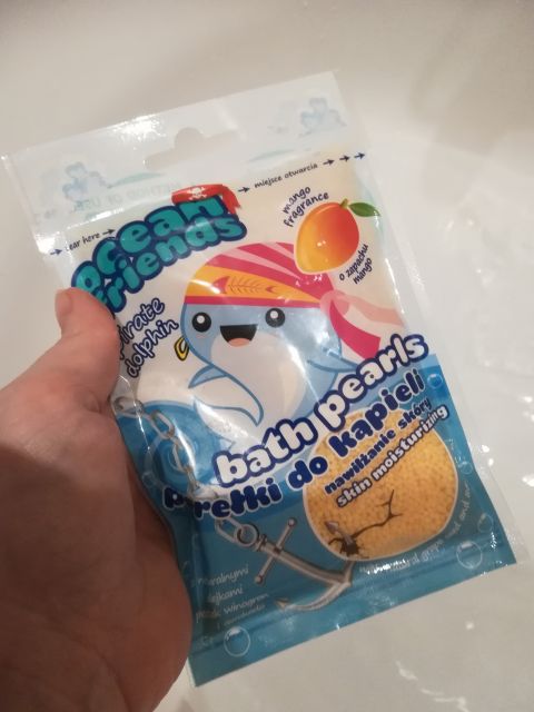 Marba Cosmetics Perełki do kąpieli, Ocean Friends, Mango