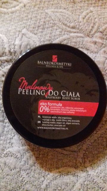 Balneokosmetyki Peeling do ciała, Malinowy