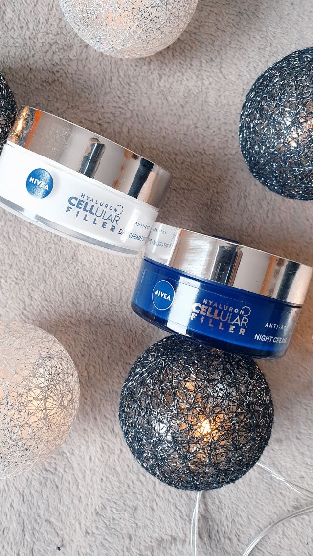 Kremy Nivea z serii Hyaluron CELLULAR Filler.