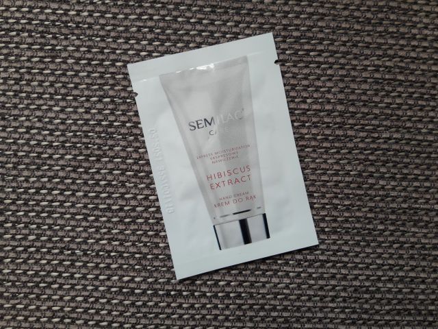 Semilac Care, Krem do rąk, Expresowe nawilżenie, Hibiscus