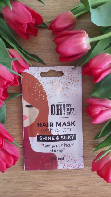 OH! my sexy hair Maseczka do włosów, Brokatowa, Shine & Silky