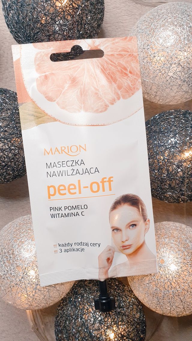 Maseczka nawilżająca peel-of od MARION