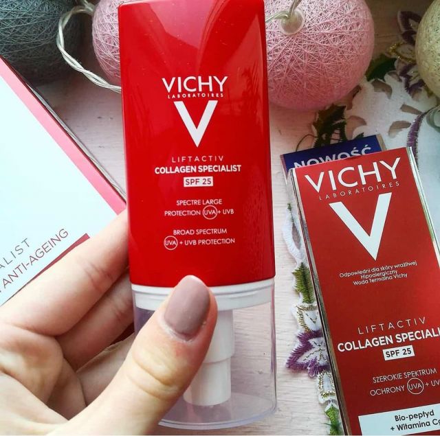 VICHY Laboratoires Liftactiv Collagen Specialist, Krem do twarzy, Redukujący zmarszczki