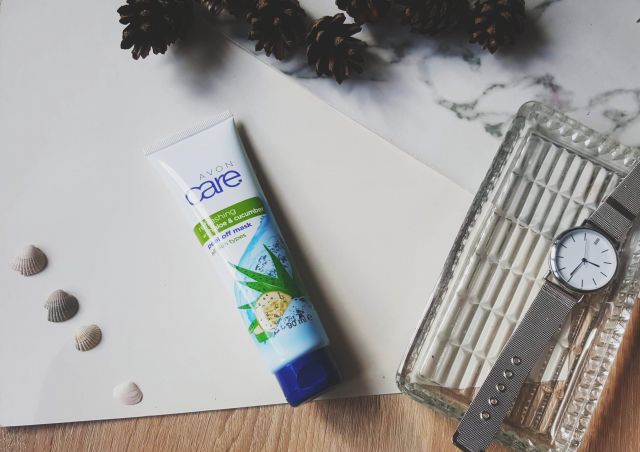 Avon Care, Maseczka do twarzy, Peel off, Odświeżająca, Aloes i ogórek
