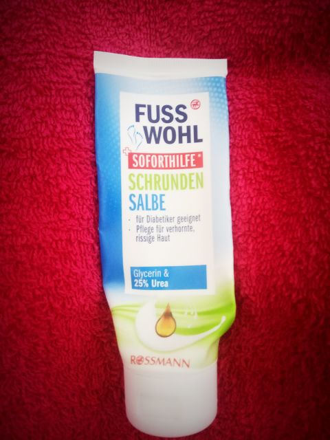 Fusswohl Krem do stóp, Schrunden Salbe, Soforthilfe