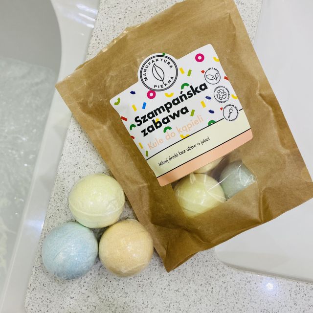Marba Cosmetics Manufaktura Piękna, Kule do kąpieli, Szampańska zabawa
