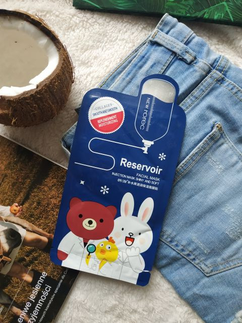 Rorec Maska do twarzy w płacie, Reservoir Facial Mask