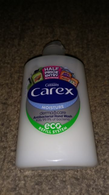 Carex Mydło do rąk w płynie, Antybakteryjne, Moisture