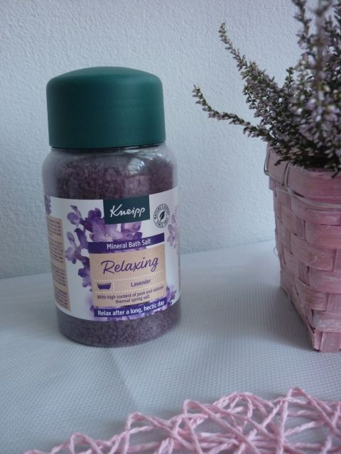 kryształki do kąpieli lawendowe kneipp