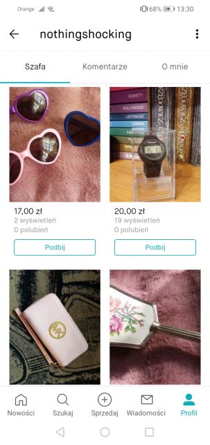 Pokaż swój profil na Vinted