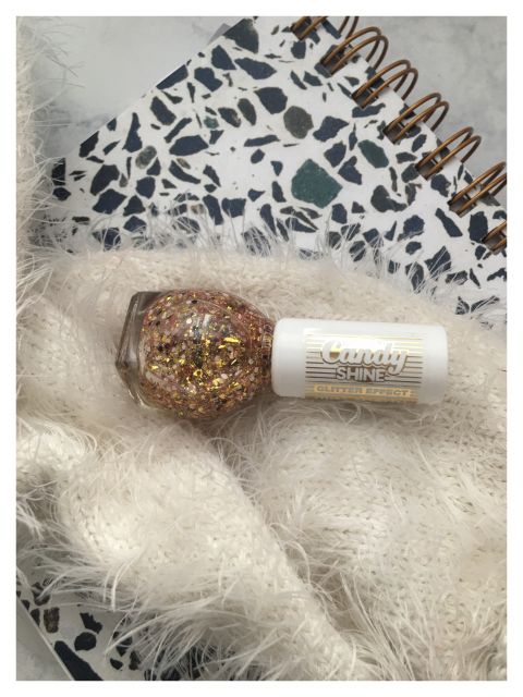 Miss Sporty Candy Shine, Glitter Effect, Lakier do paznokci, nr 003