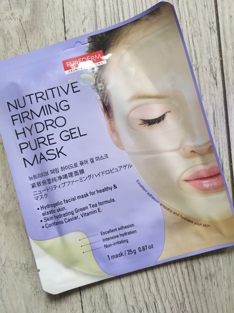 Purederm Maska do twarzy hydrożelowa, Nutritive Firming