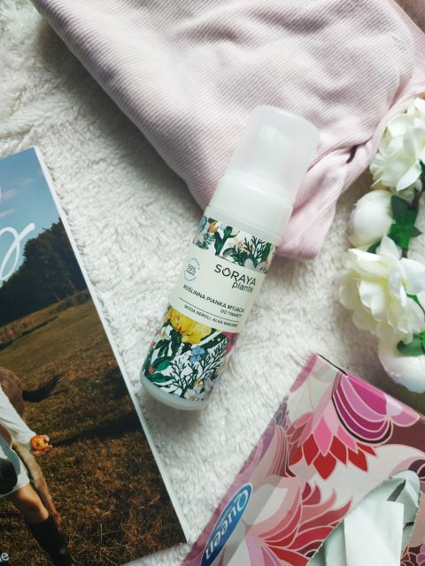 Soraya Plante, Roślinna pianka myjąca do twarzy, Woda neroli, Alga wakame