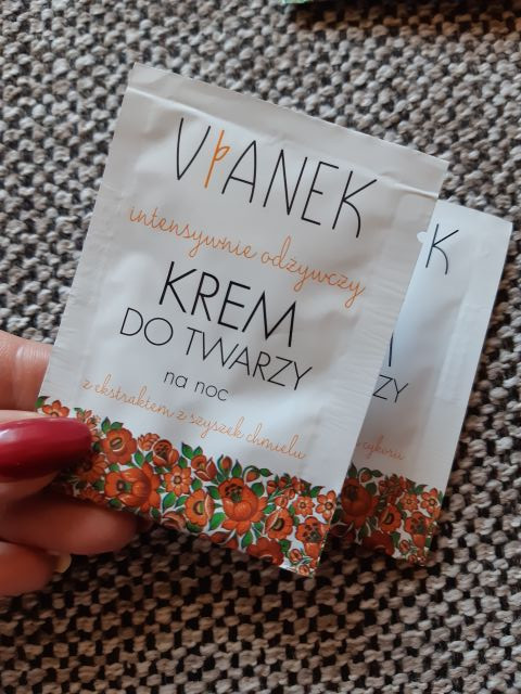 Sylveco Vianek, Krem do twarzy na noc, Seria pomarańczowa, Odżywczy