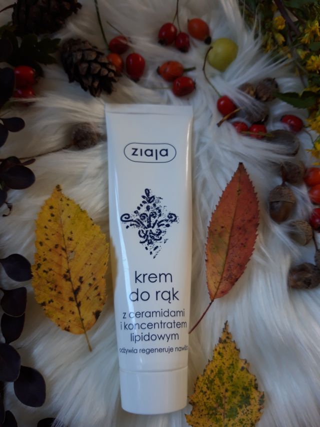 Ziaja Krem do rąk, Z ceramidami i koncentratem lipidowym 