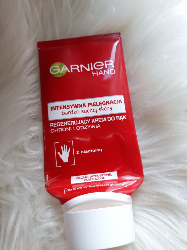 Garnier Hand, Krem do rąk, Intensywna pielęgnacja bardzo suchej skóry, Z alantoiną