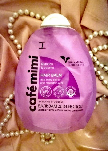 Café MIMI Balsam do włosów, Objętość i Odżywienie