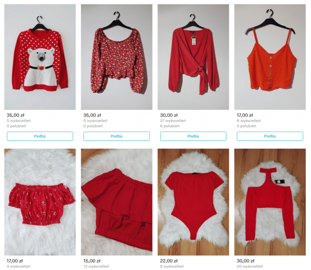 Pokaż swój profil na Vinted