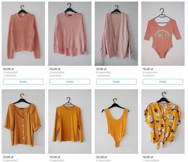 Pokaż swój profil na Vinted