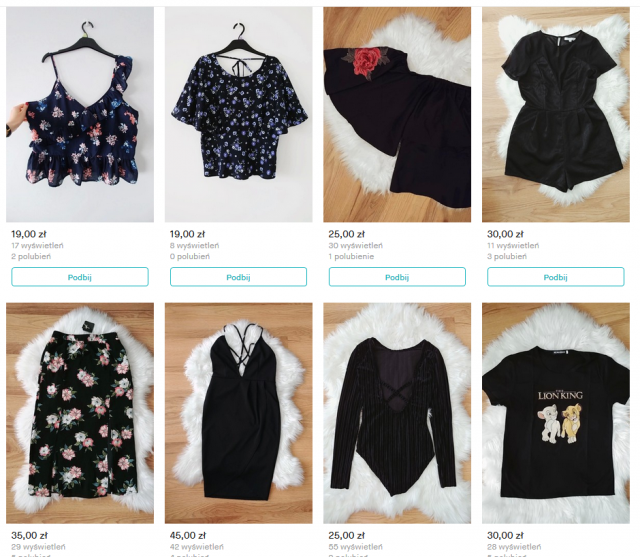 Pokaż swój profil na Vinted