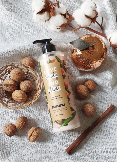 Love Beauty and Planet Balsam do ciała, Shea Butter & Sandalwood Oil, Shea Velvet